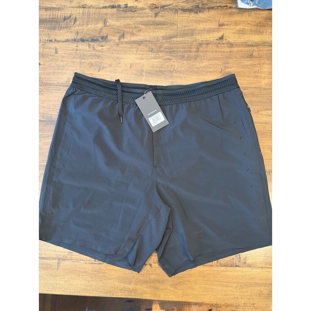 Ten Thousand Session Short 7 Inch Lined Black Mens XXL Training Running NEW